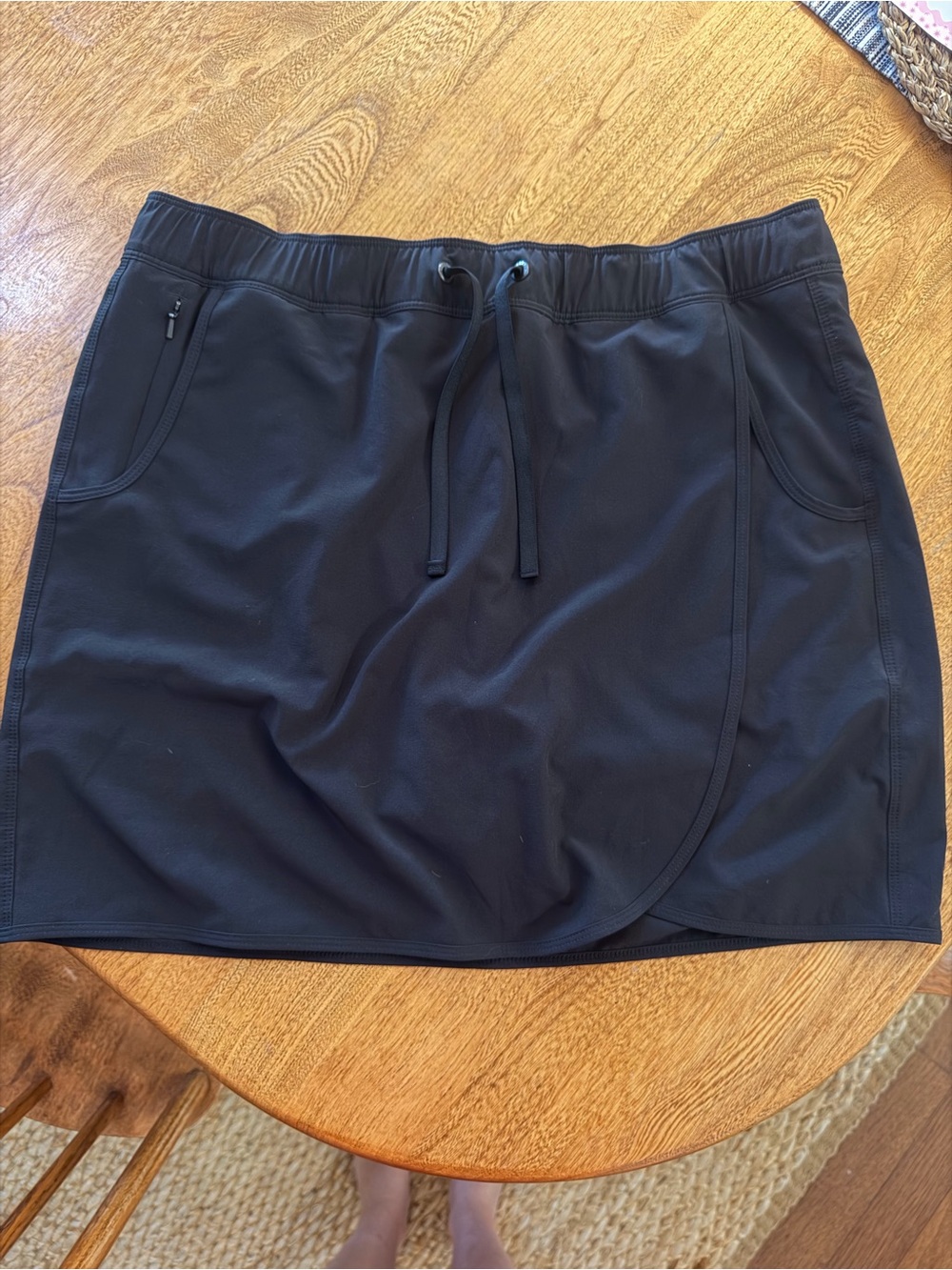 Patagonia Black Active Mini Skirt